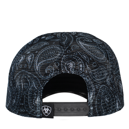 Ariat Paisley Trucker Cap - Black
