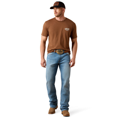 Ariat Men's Quality Wood States T-shirt - Soft Silt