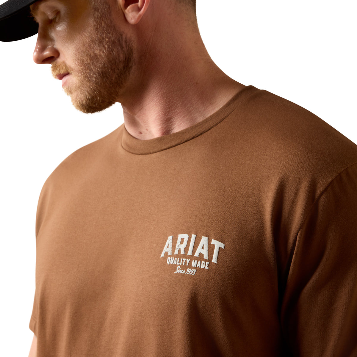 Ariat Men's Quality Wood States T-shirt - Soft Silt