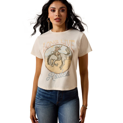 Ariat Women's Long Live Rodeo Tank - Natural