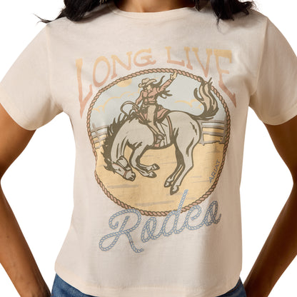 Ariat Women's Long Live Rodeo Tank - Natural