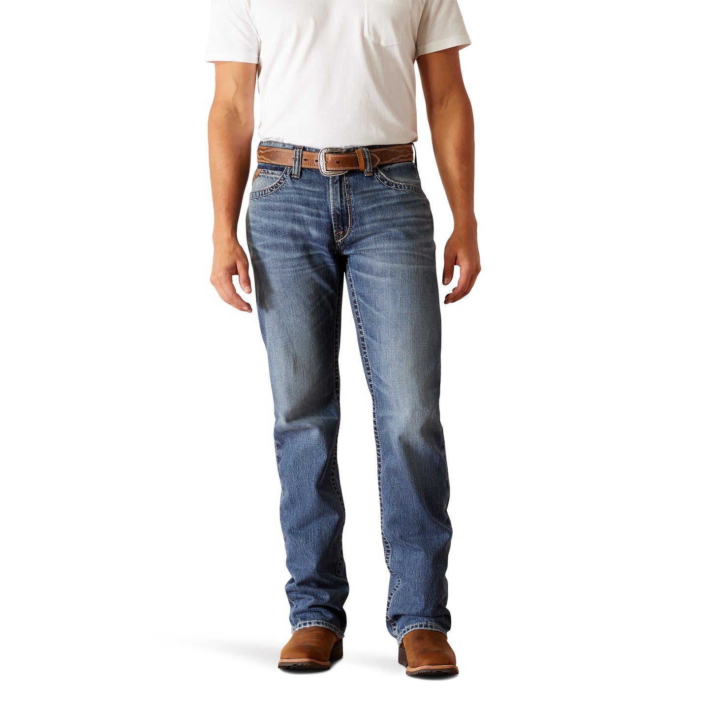Ariat Mens M5 Straight Leg Smokey Weatherford
