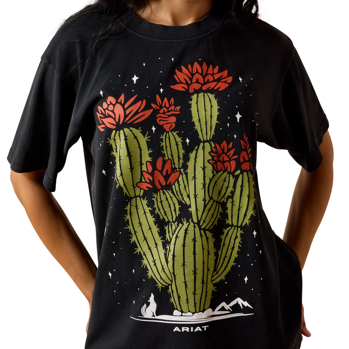 Ariat Women's Wild Spirit T-shirt - Black