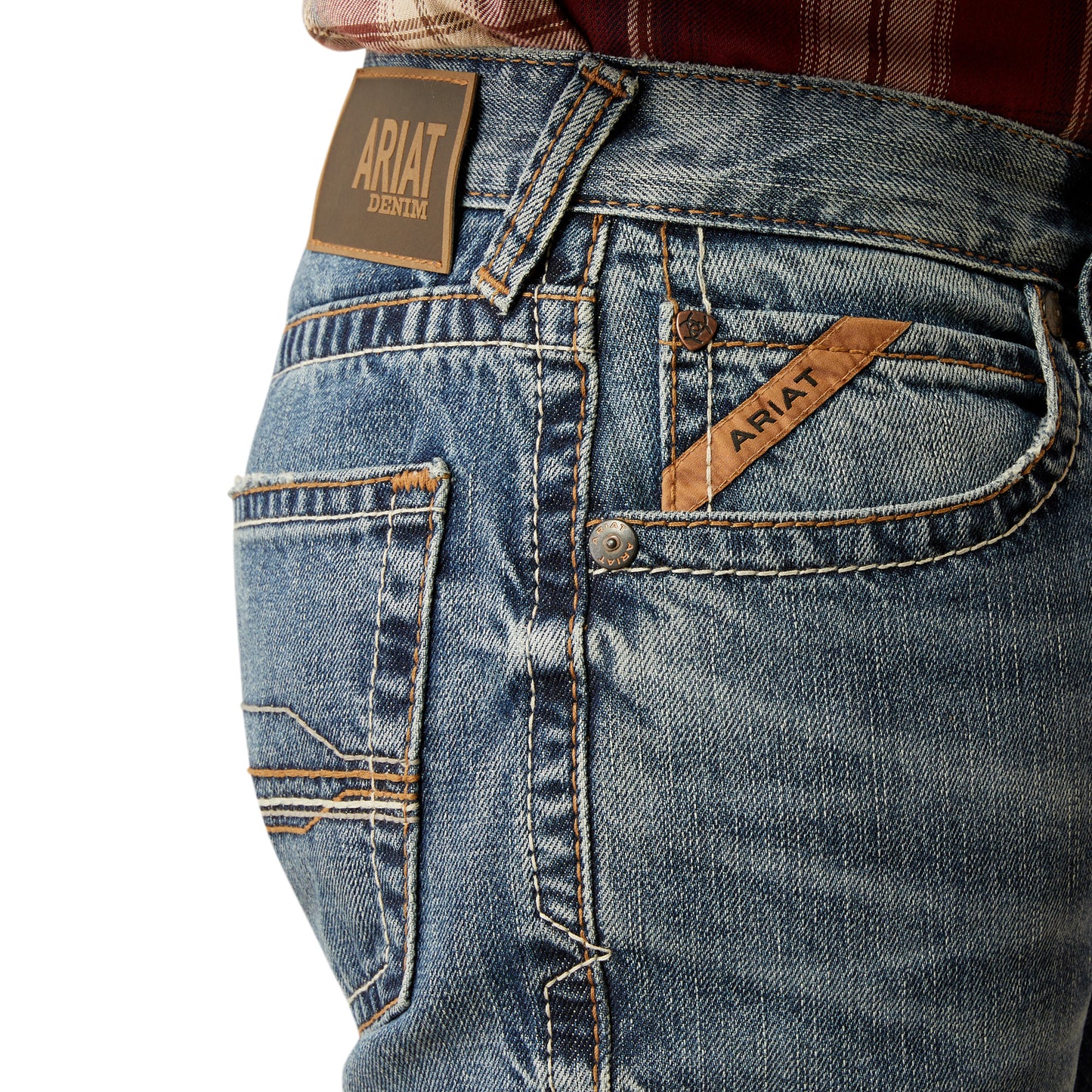 Ariat Mens M5 Straight Leg Smokey Weatherford