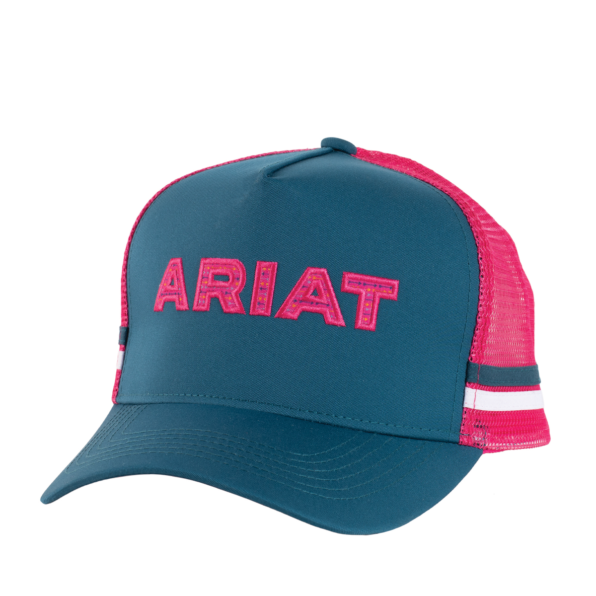 Ariat Arrow Trucker Cap - Pink/Navy