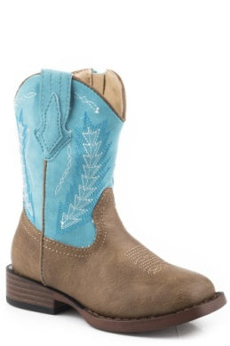 Roper Toddler Billy Tan/Turquoise  09-017-1900-2924