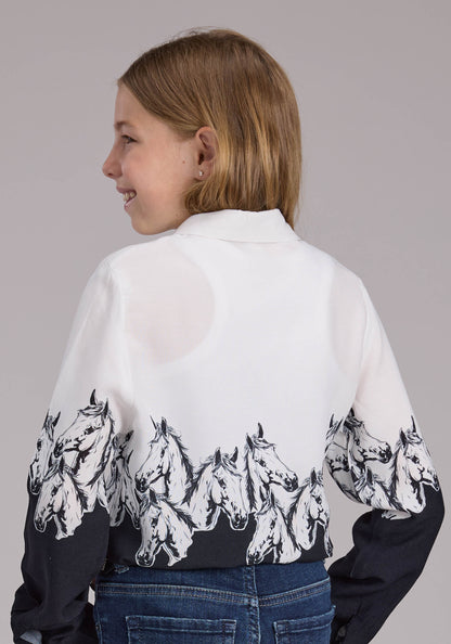 Roper Girls Five Star Collection Long Sleeve Shirt 03-080-0590-2090