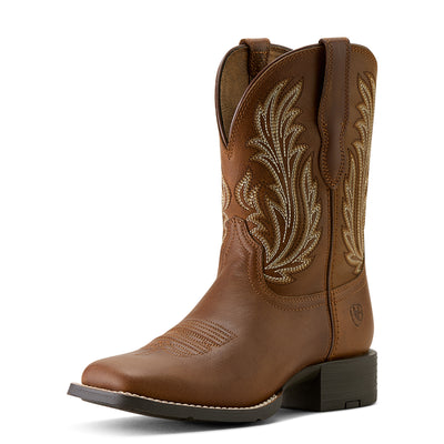 Ariat Ladies Round Up Filly Western Boot - Sorrel Crunch