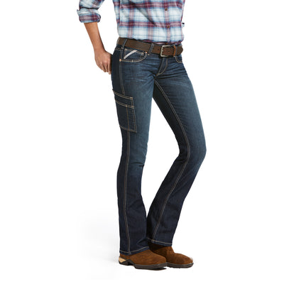 Ariat Women's Rebar Durastretch Riviter Boot Cut Jean