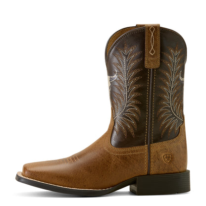 Ariat Youth Stampede Desert Brown/ Thunder Brown