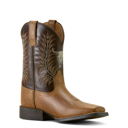 Ariat Youth Stampede Desert Brown/ Thunder Brown