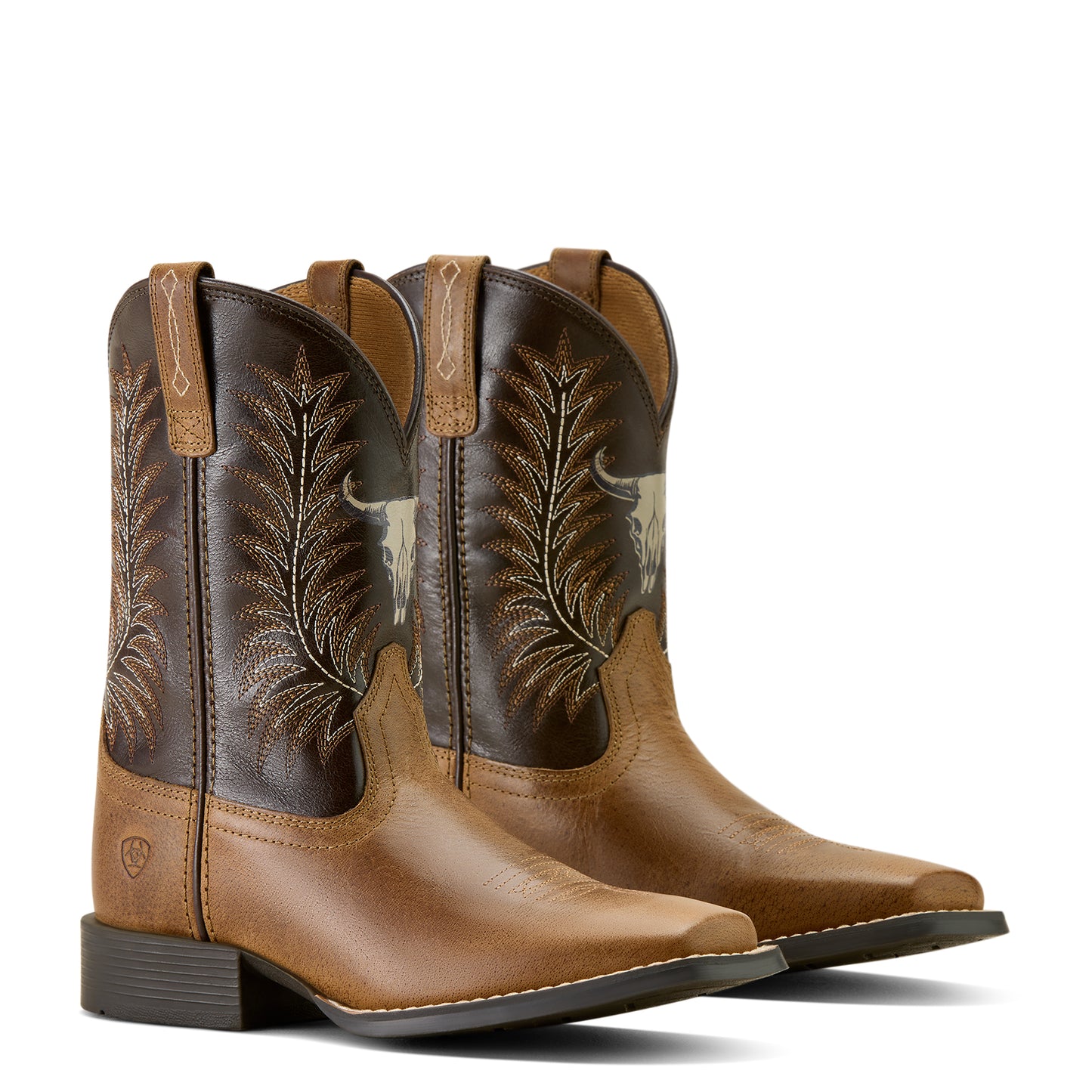Ariat Youth Stampede Desert Brown/ Thunder Brown