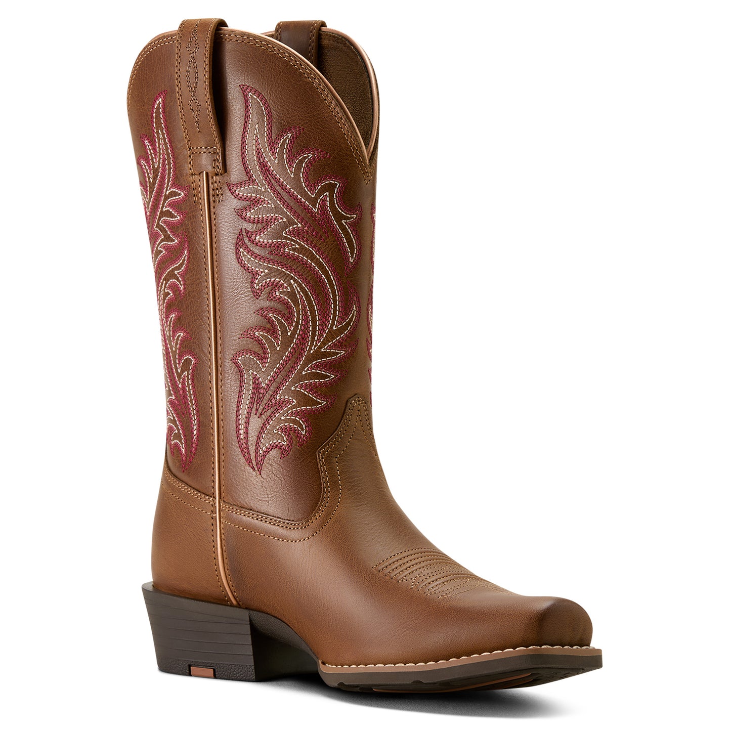 Ariat Women's Round Up Narrow Cutter Toe - Sorrel Crunch