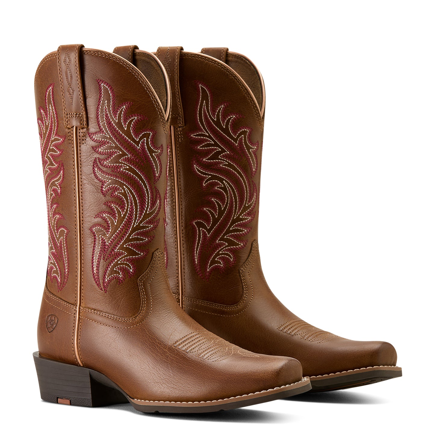 Ariat Women's Round Up Narrow Cutter Toe - Sorrel Crunch
