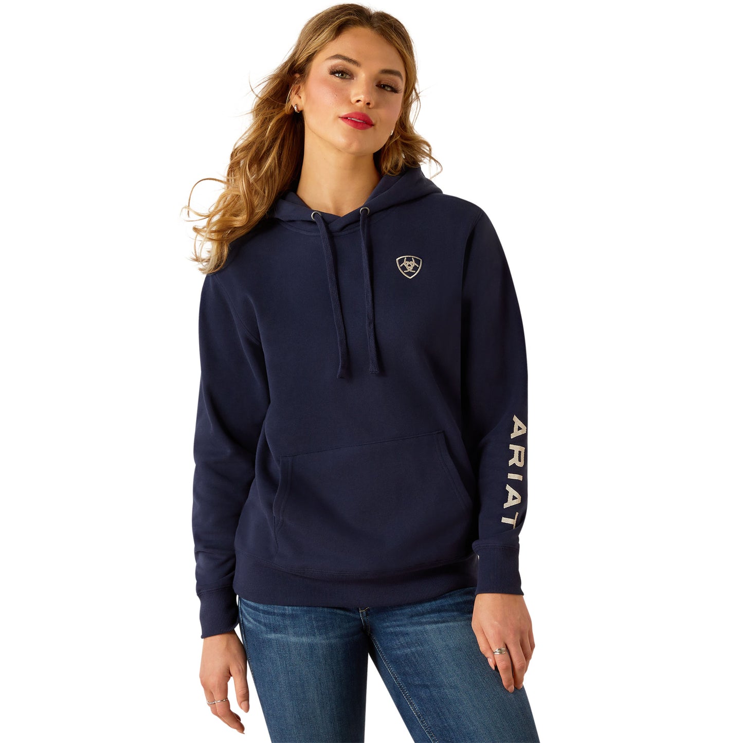 Ariat Womens Logo 2.0 Hoodie - Black Iris