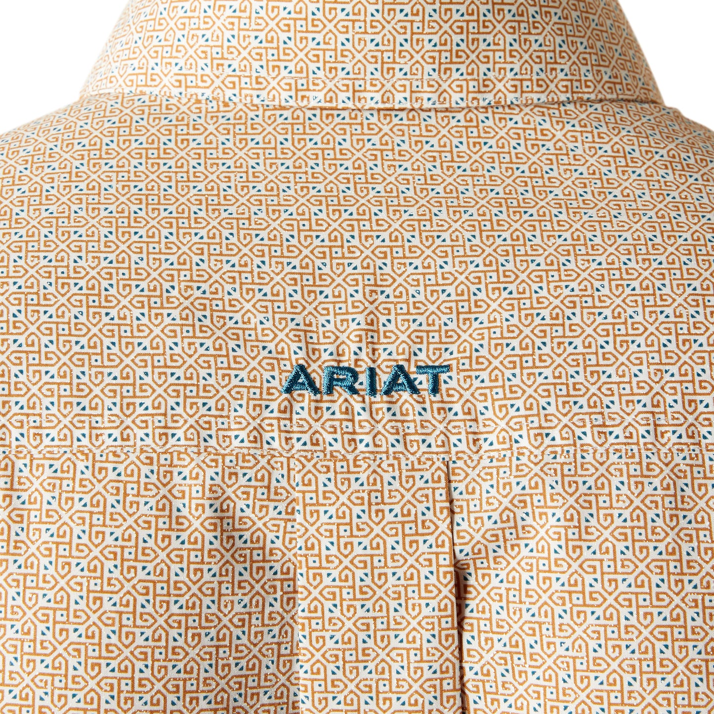 Ariat Mens Johnny Classic Fit Long Sleeve Shirt - Light Brown