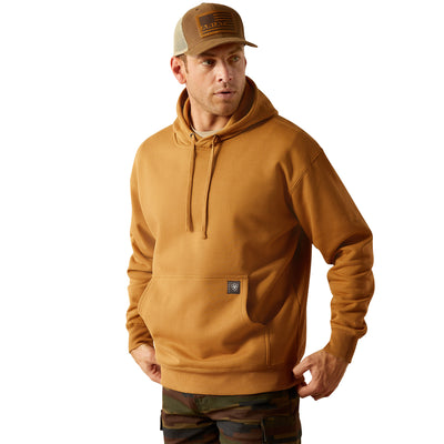 Ariat Mens Rebar Workman Hardhead Hoodie - Bistro
