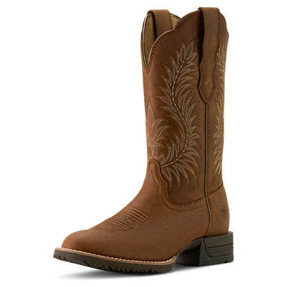 Ariat Women's Hybrid Ranchward W Toe Frontier Brown