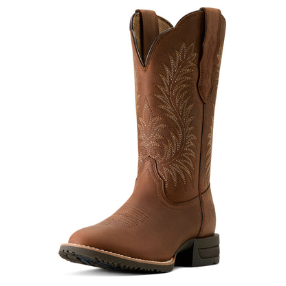 Ariat Women's Hybrid Ranchward W Toe Frontier Brown