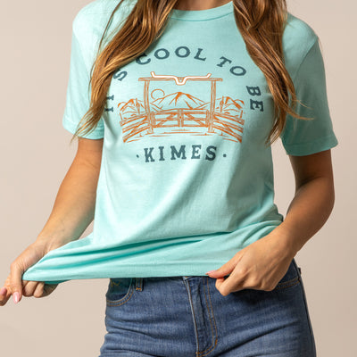 Kimes Ranch Women's It's Cool Tee - Light Blue
