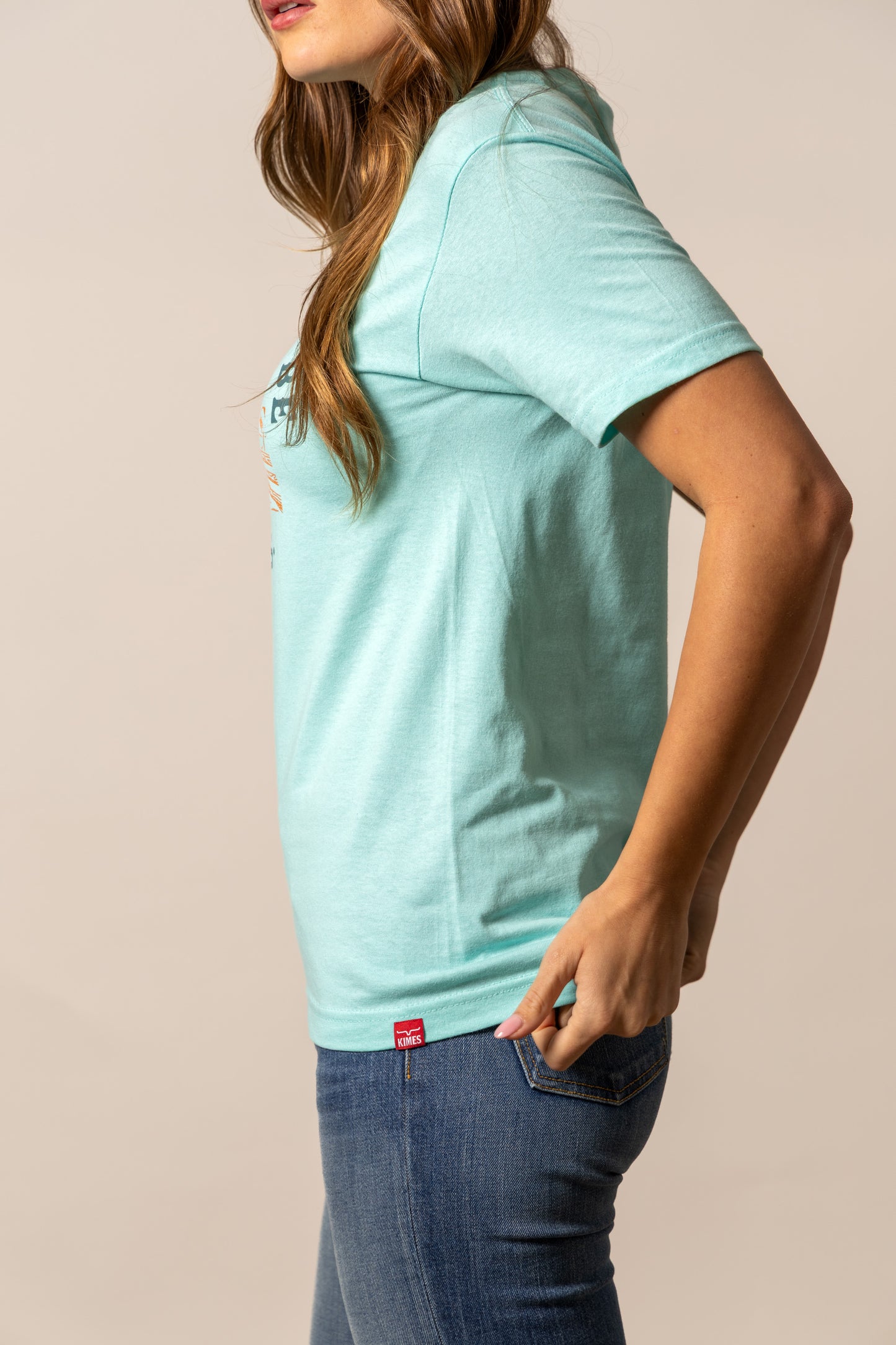 Kimes Ranch Women's It's Cool Tee - Light Blue