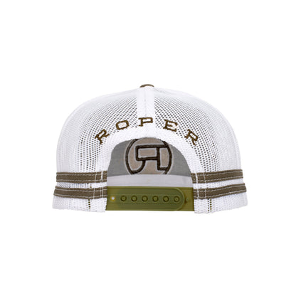Roper Trucker Cap - Khaki