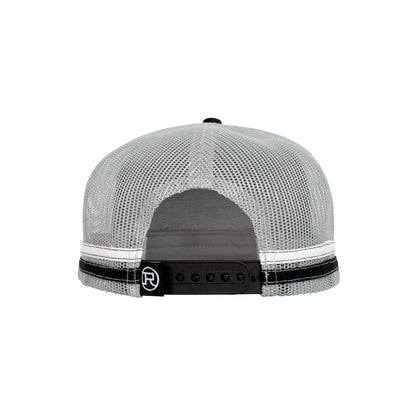 Roper Trucker Cap - Black Leather Patch
