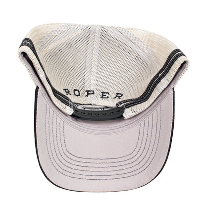 Roper Trucker Cap - Black