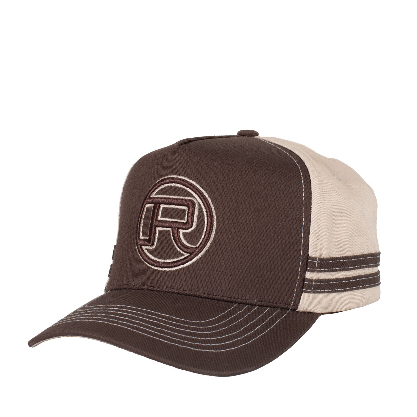 Roper Cap - Chocolate/Stone