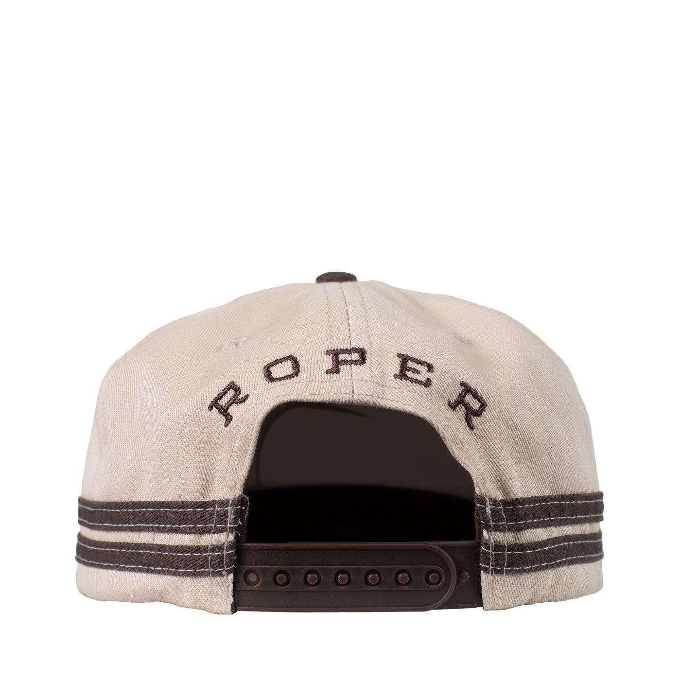 Roper Cap - Chocolate/Stone