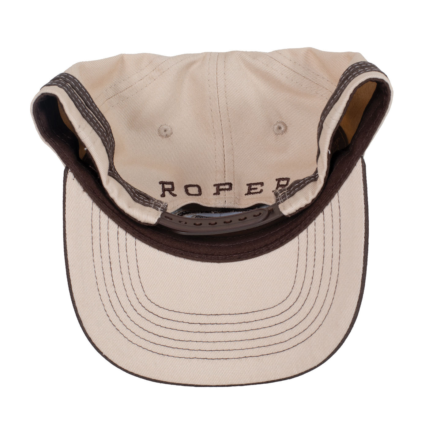 Roper Cap - Chocolate/Stone
