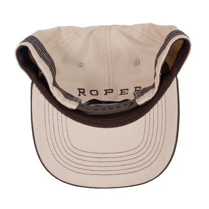 Roper Cap - Chocolate/Stone