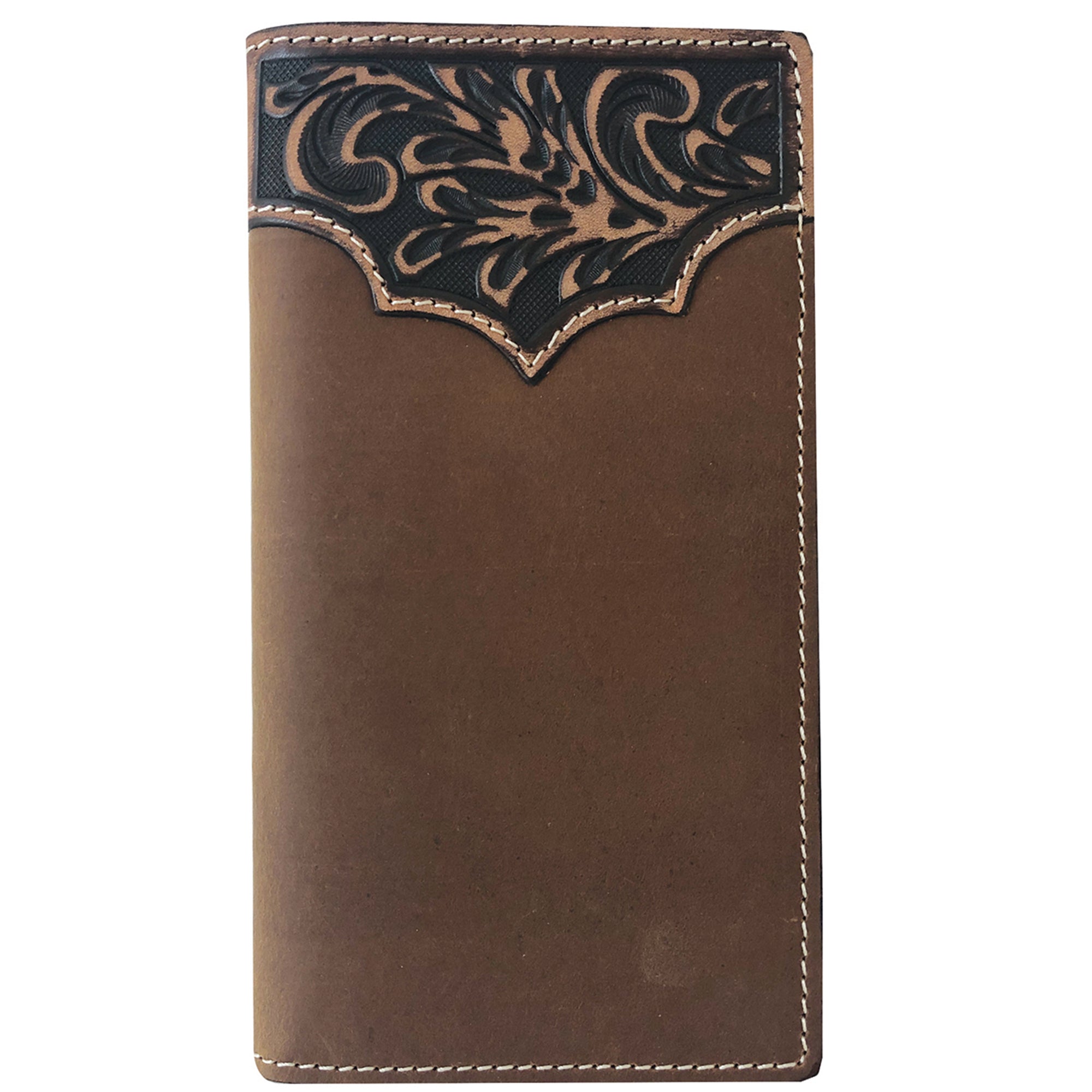 Roper Wallet - Rodeo Tooled Yoke – Backroads