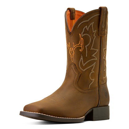 Ariat Kids Deer Ridge Wide Square Toe Western Boot
