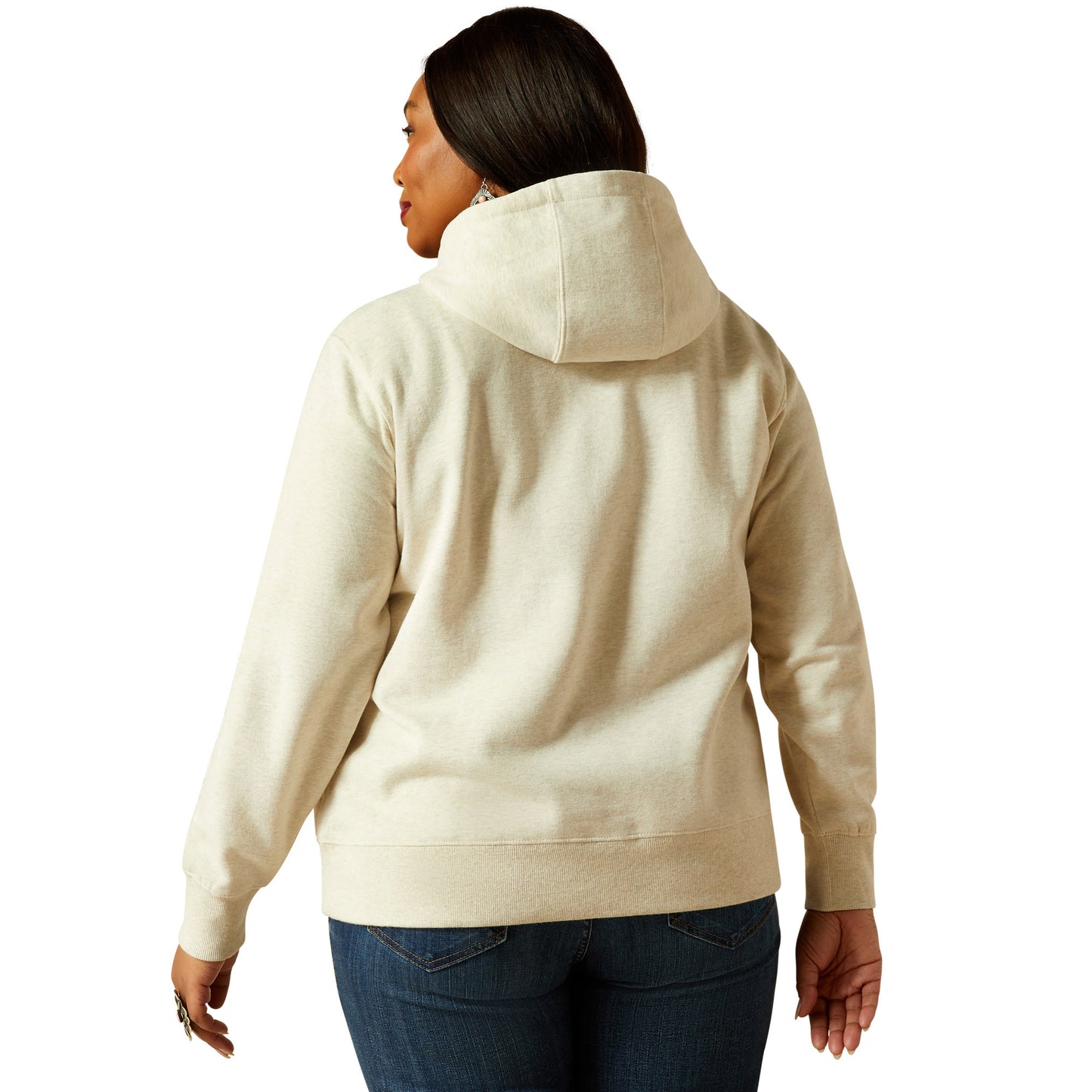 Ariat Women's Logo 2.0 Hoodie - Oatmeal Heather
