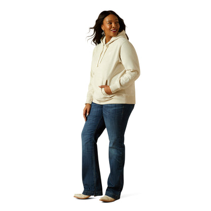 Ariat Women's Logo 2.0 Hoodie - Oatmeal Heather