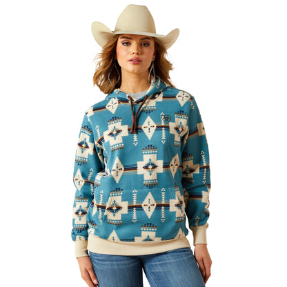 Ariat Women's Logo 2.0 Hoodie - Printed Agave South Western Print