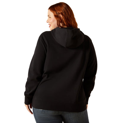 Ariat Women's Booted Logo Hoodie - Black