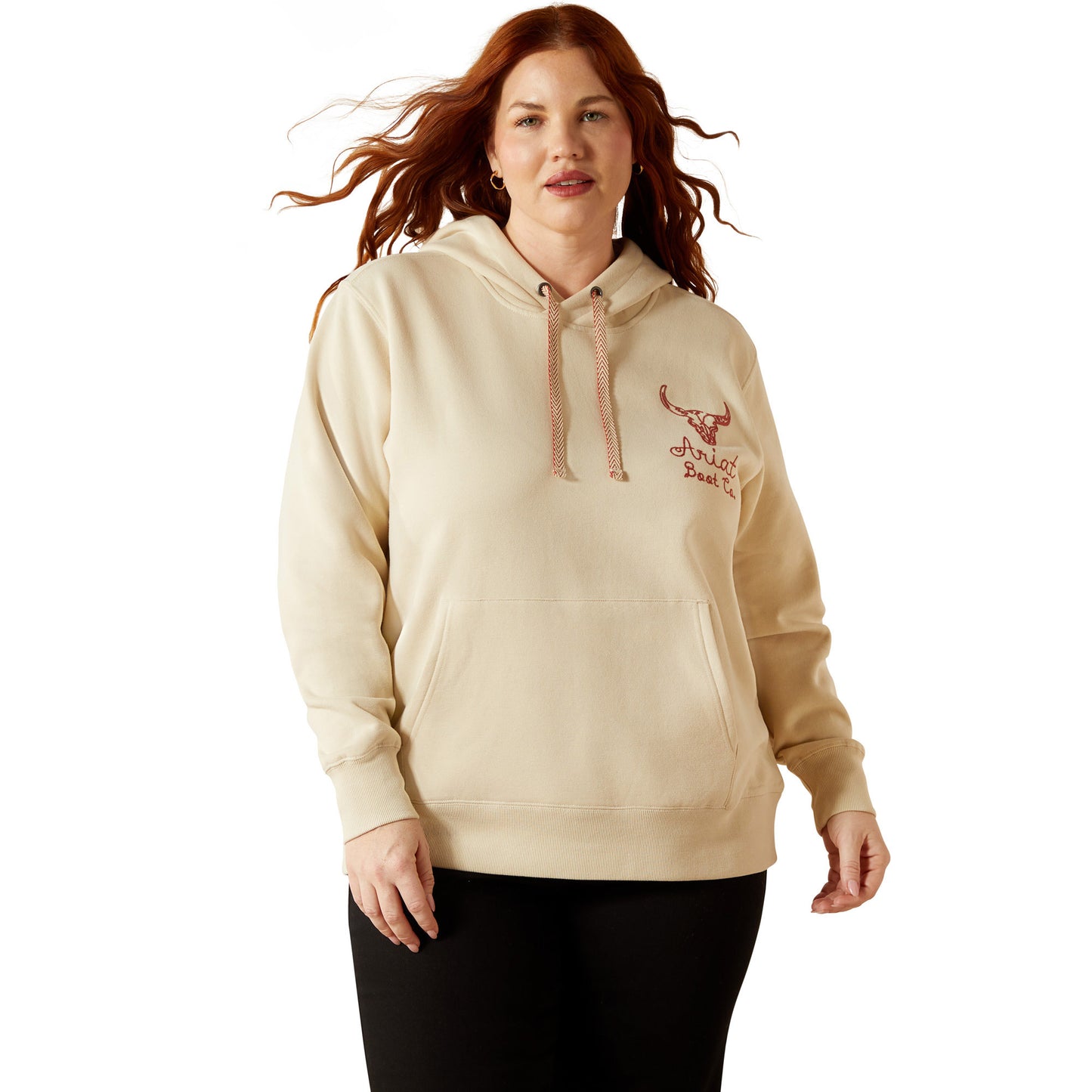 Ariat Women's Stitch Hoodie - Oyster Gray
