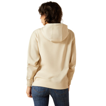 Ariat Women's Stitch Hoodie - Oyster Gray