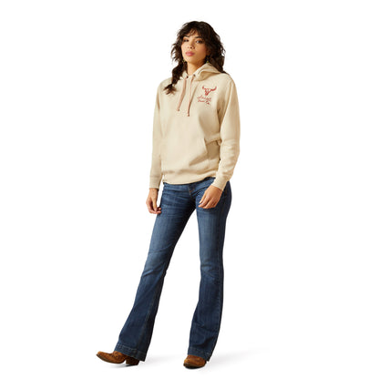 Ariat Women's Stitch Hoodie - Oyster Gray