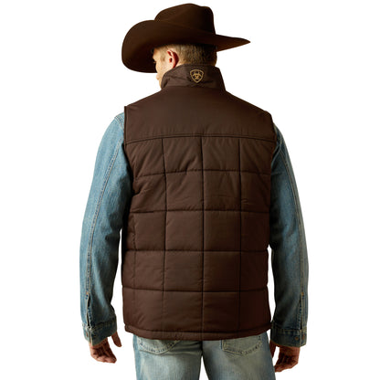 Ariat Men's Crius Insulated Vest - Brown