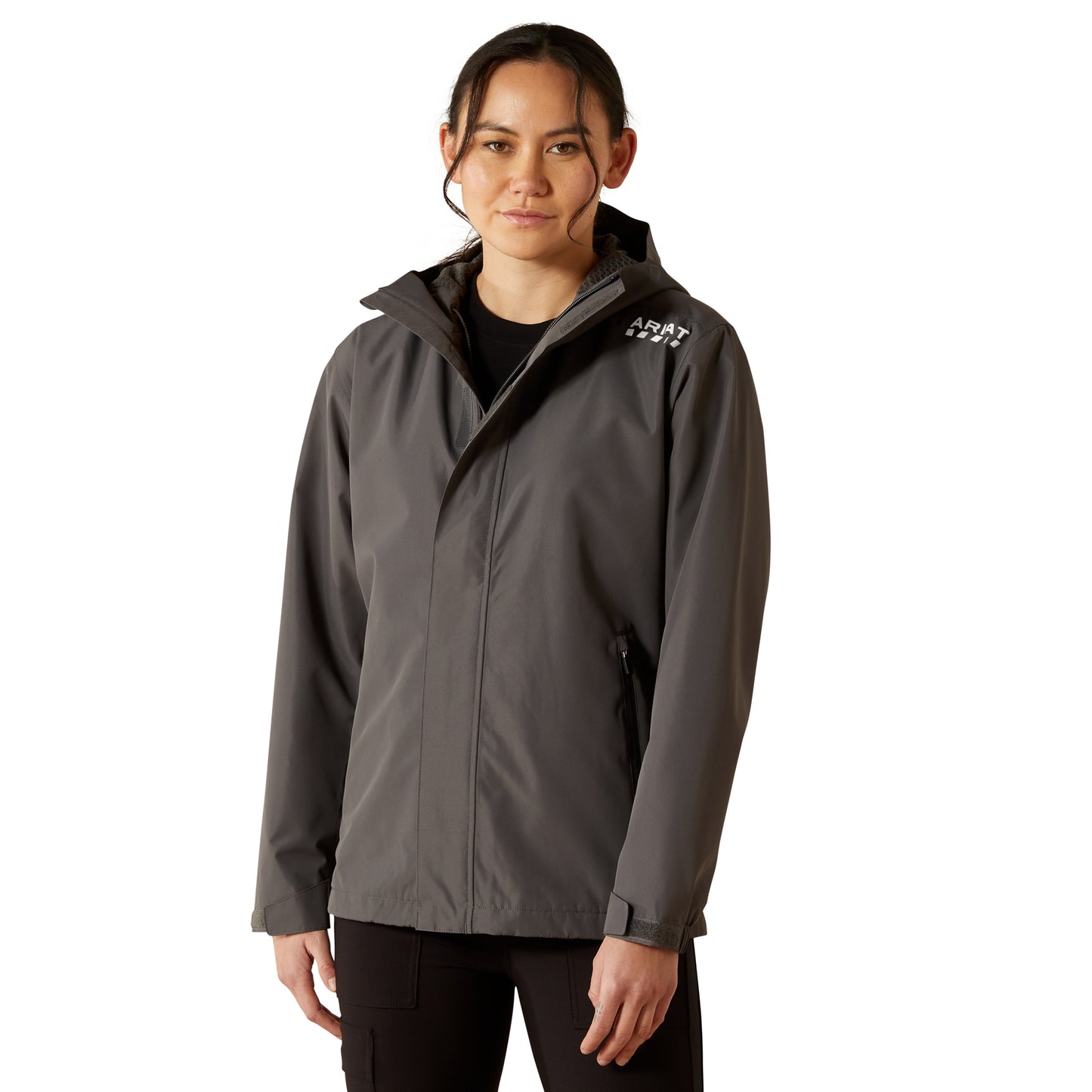 Ariat Women's Rebar Stormshell Waterproof Jacket - Rebar Grey