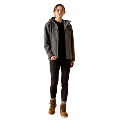 Ariat Women's Rebar Stormshell Waterproof Jacket - Rebar Grey