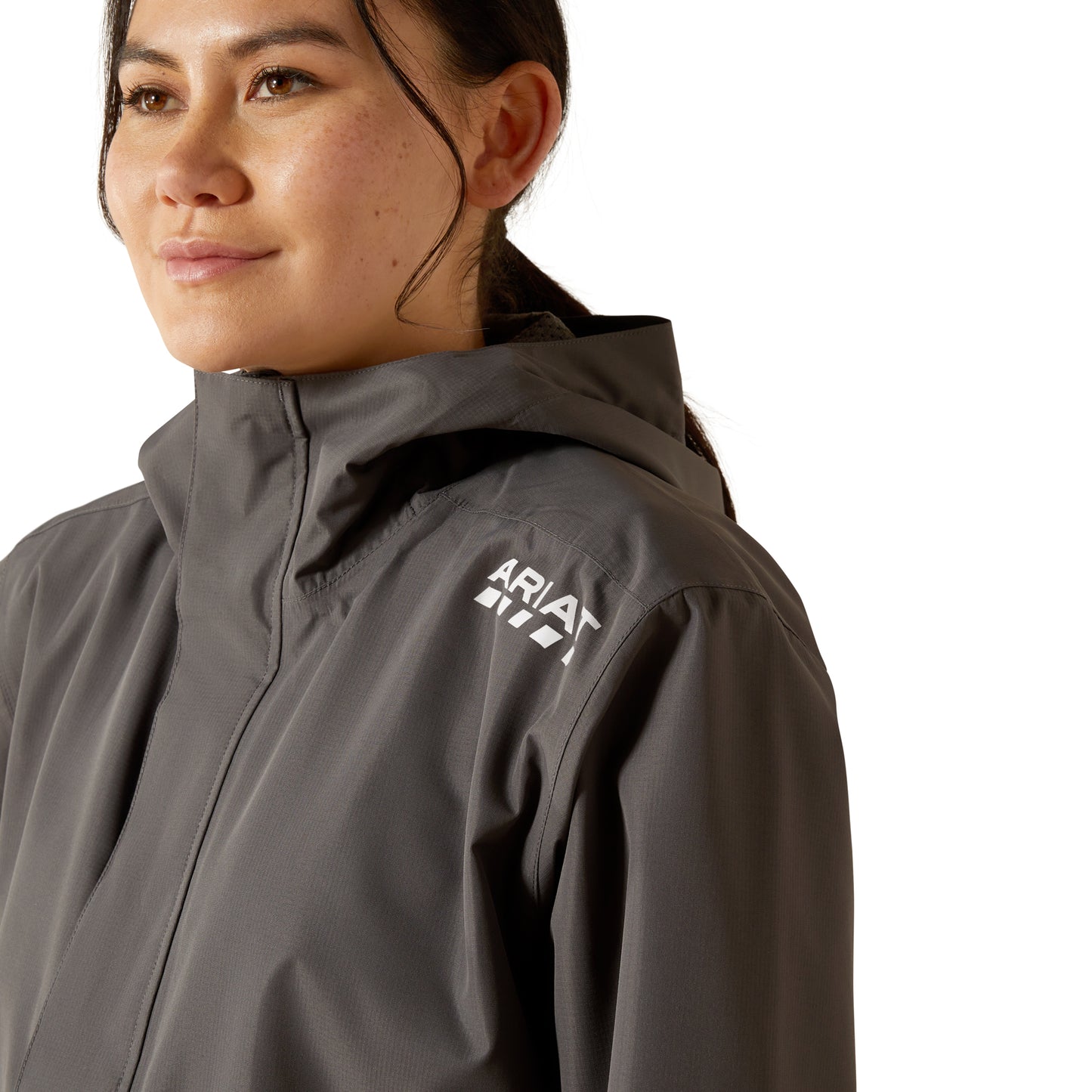 Ariat Women's Rebar Stormshell Waterproof Jacket - Rebar Grey