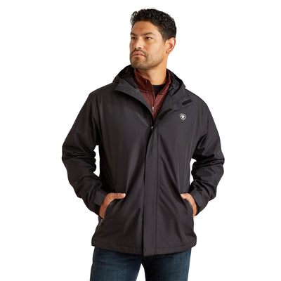 Ariat Men's Rebar Stormshell Waterproof Jacket - Black