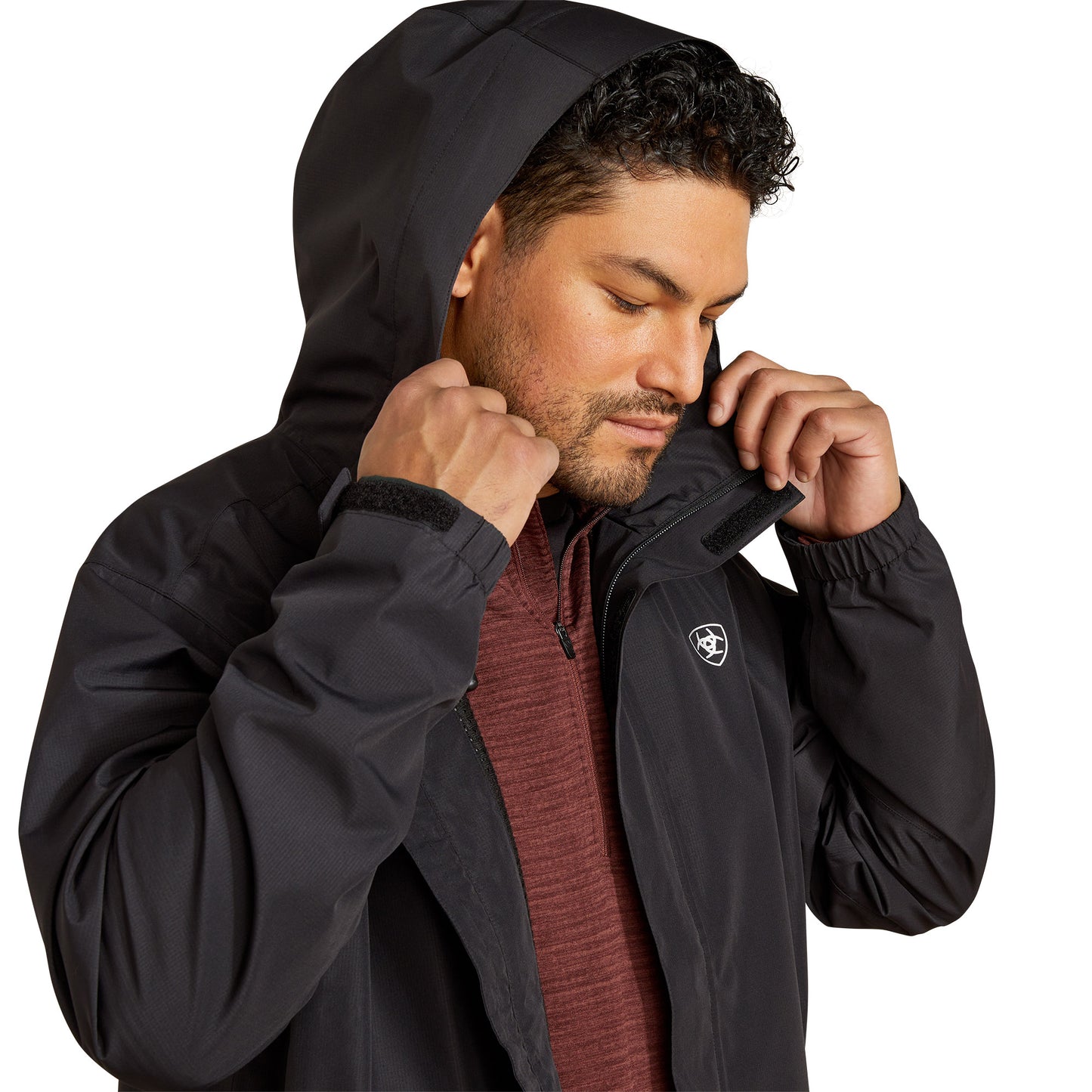 Ariat Men's Rebar Stormshell Waterproof Jacket - Black