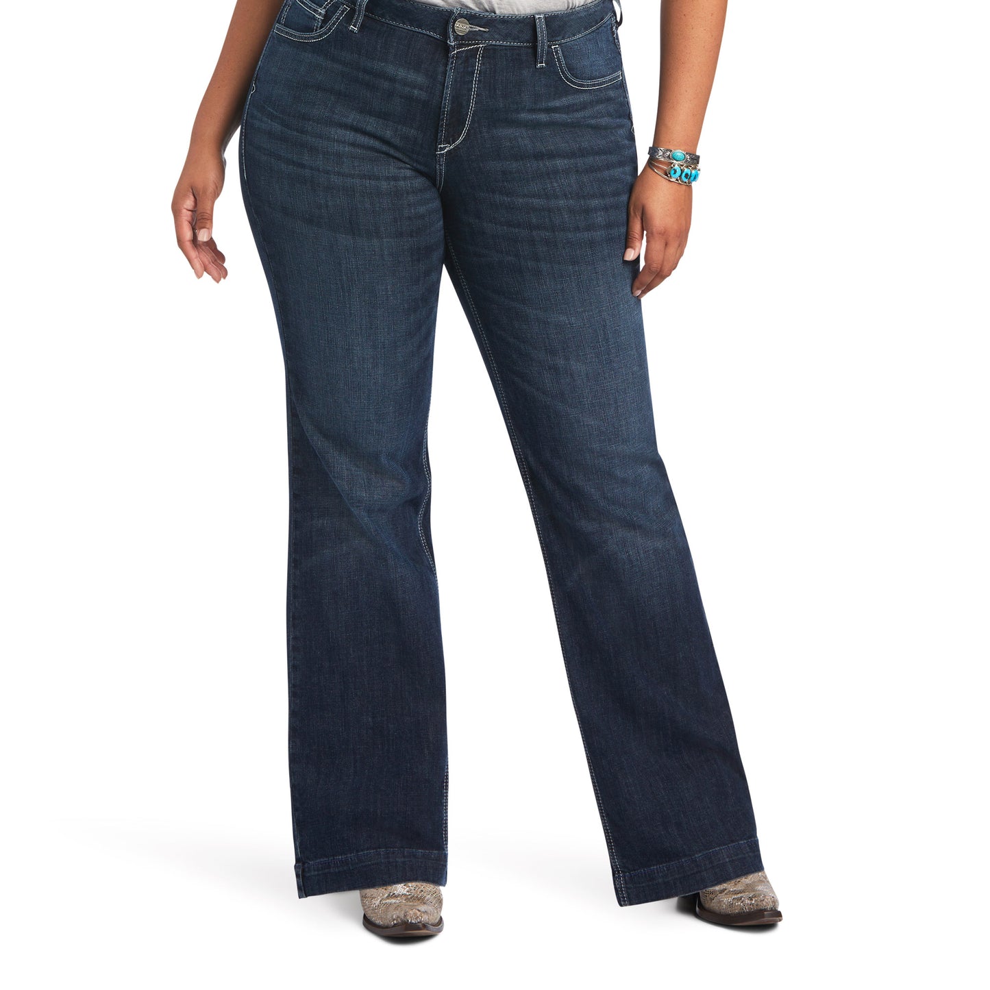 Ariat Women's Perfect Rise Wide Leg Trouser - Aisha Missouri