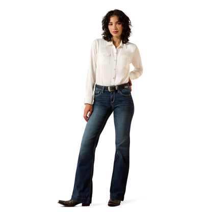 Ariat Women's Perfect Rise Wide Leg Trouser - Aisha Missouri
