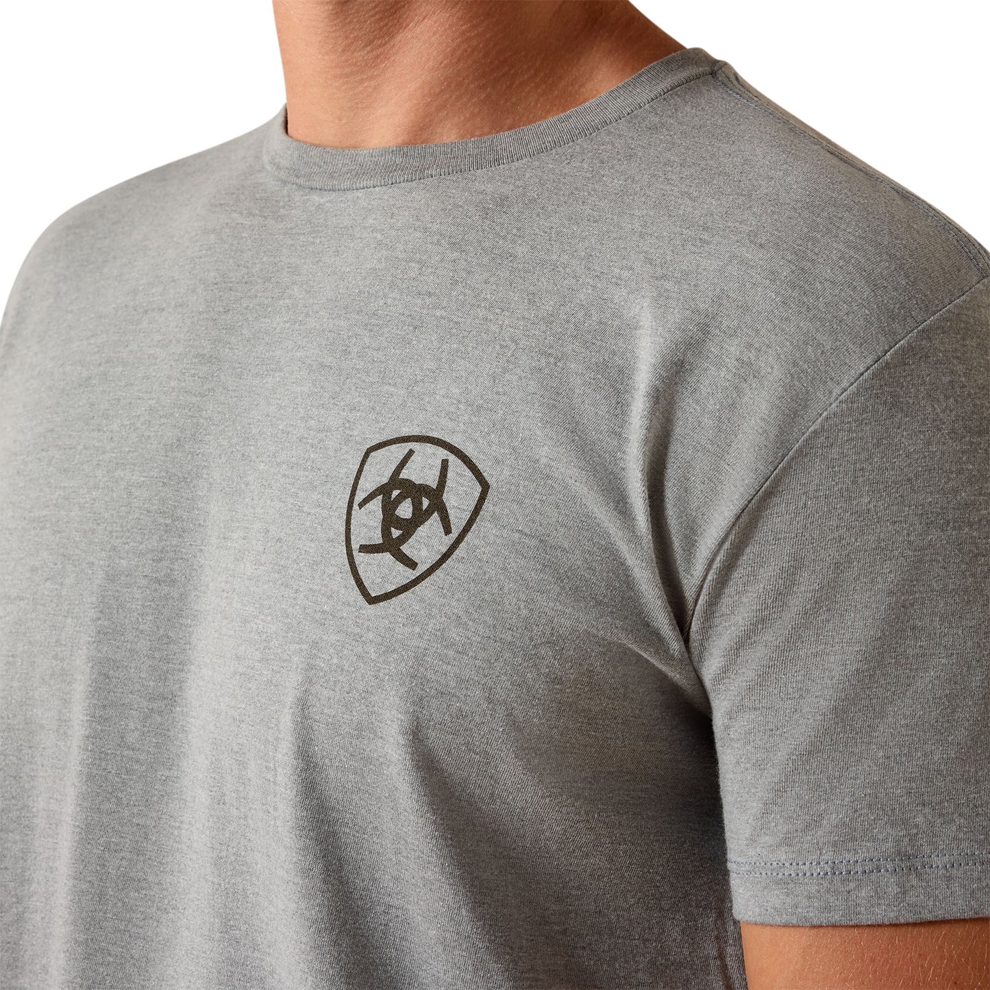 Ariat Men's Banner Badge T-shirt - Iceberg